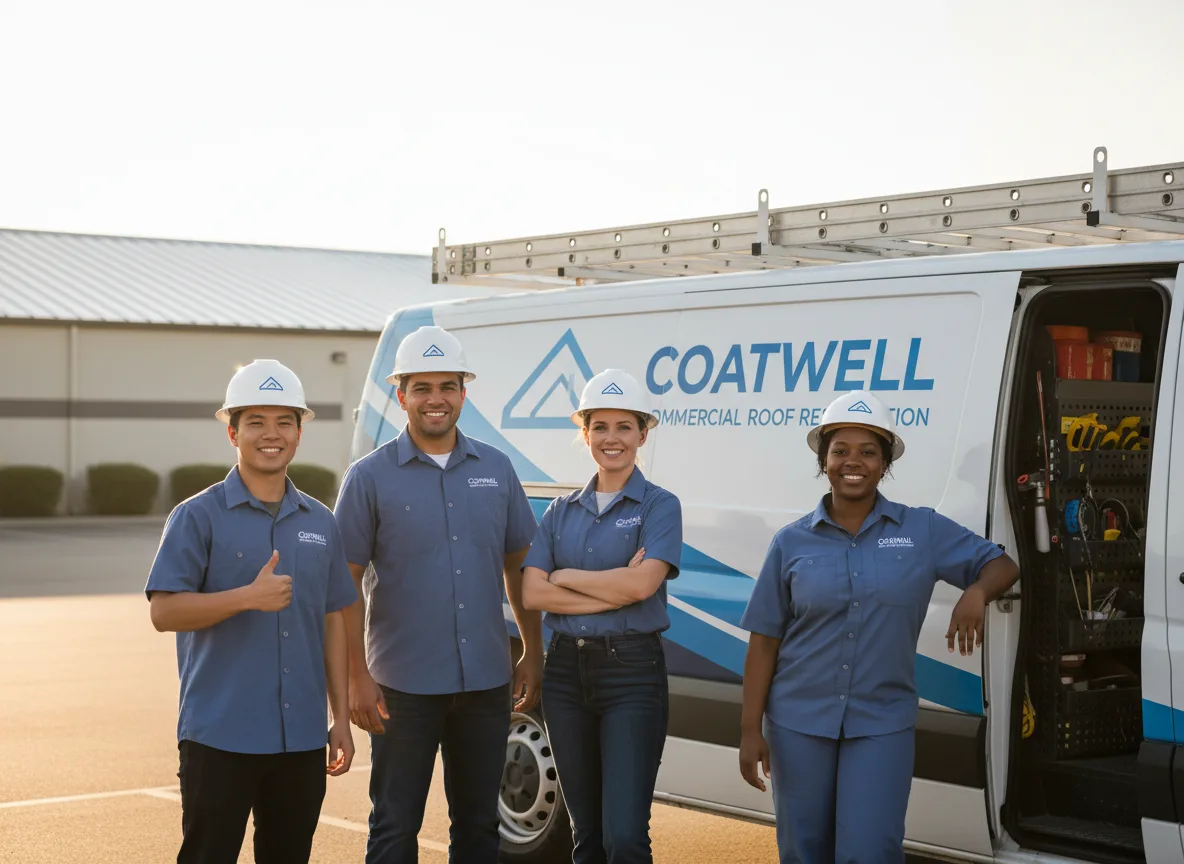 Commercial roof coating company in Cambridge, IL